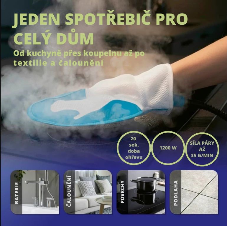 CleanMaxx Ruční parní čistič LichterBlitz 19413 (4)